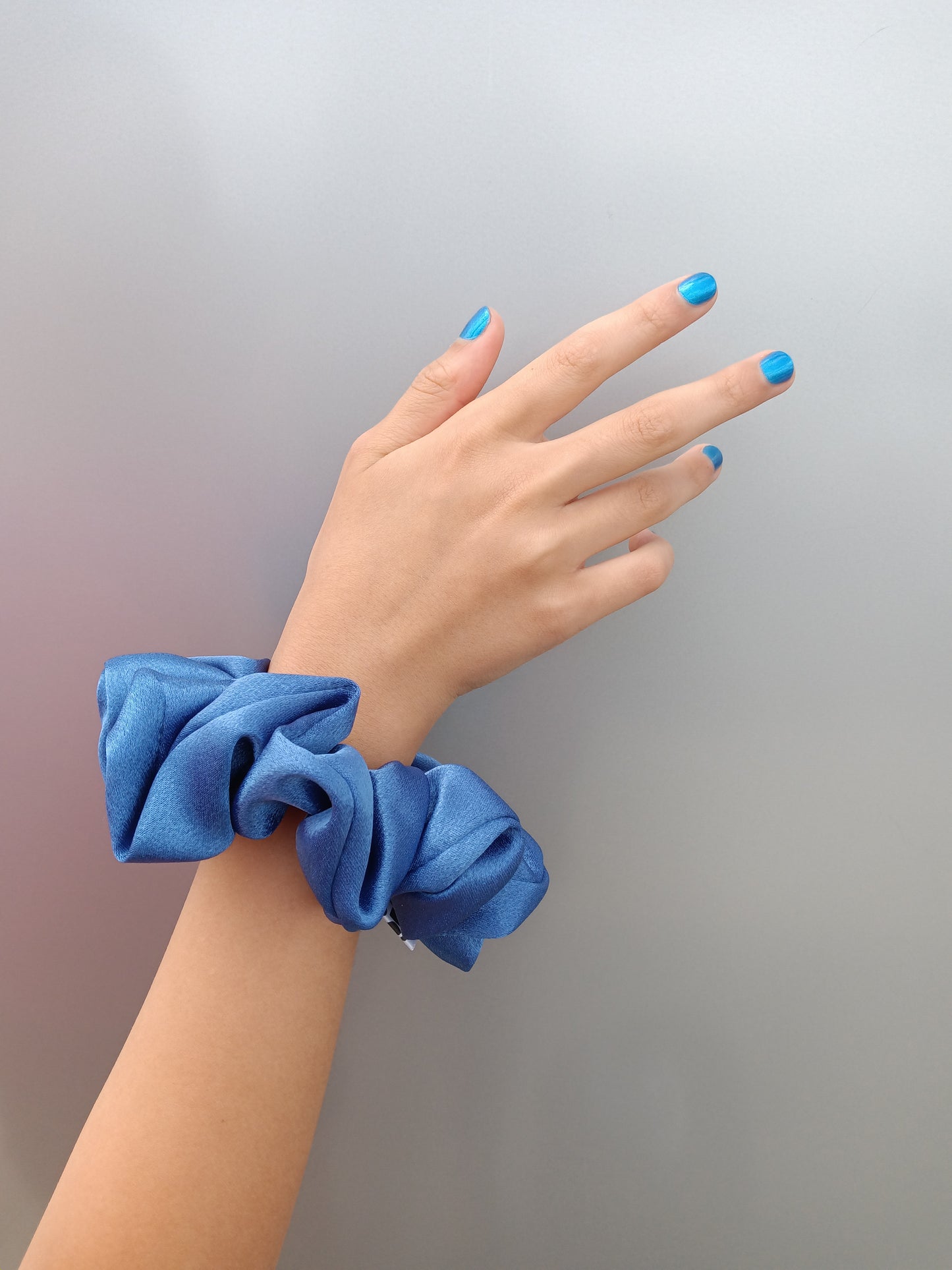 Avery Mini Satin Scrunchie-Handcrafted With Care