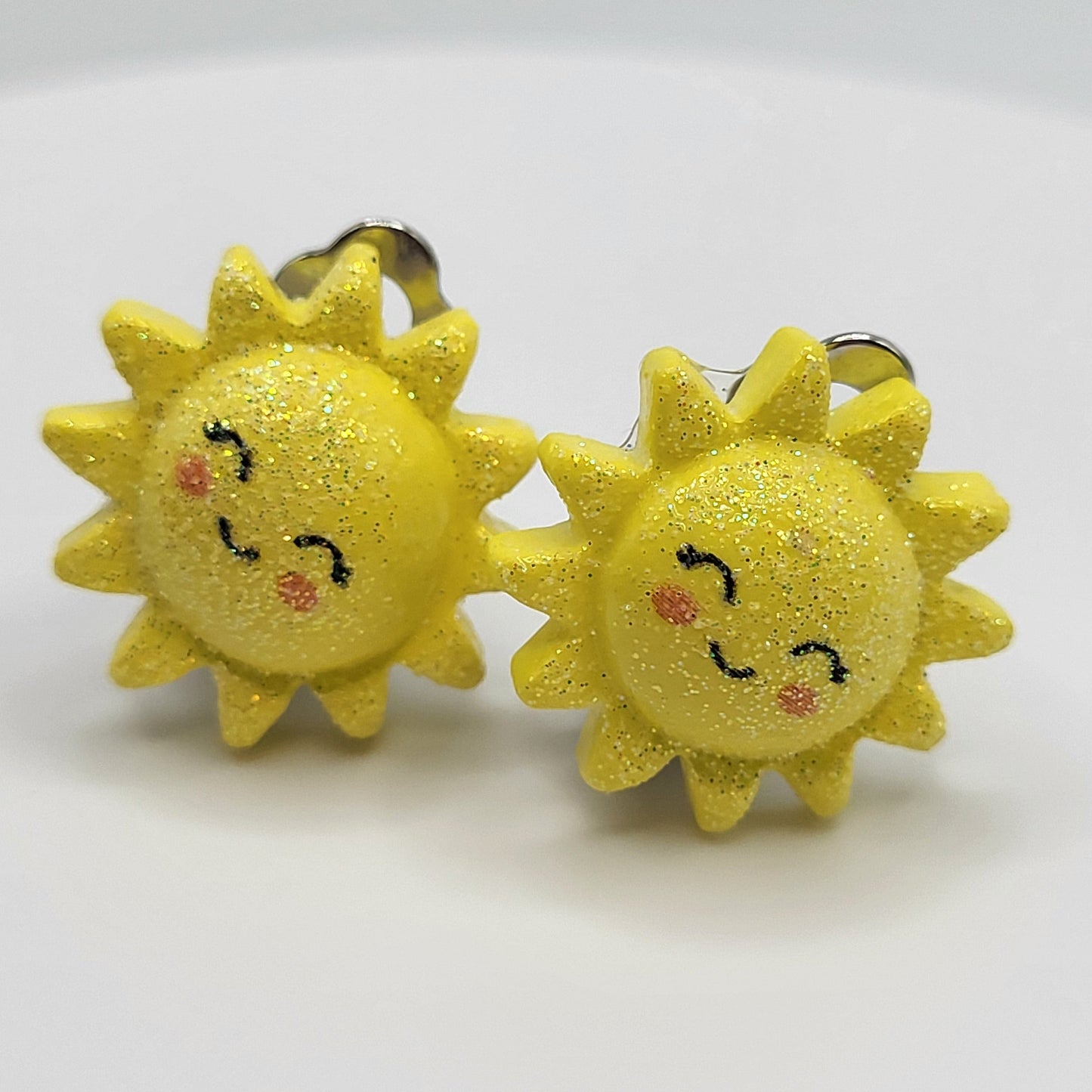 Yumari Sunshine Clip-On Earrings-Handcrafted with Care