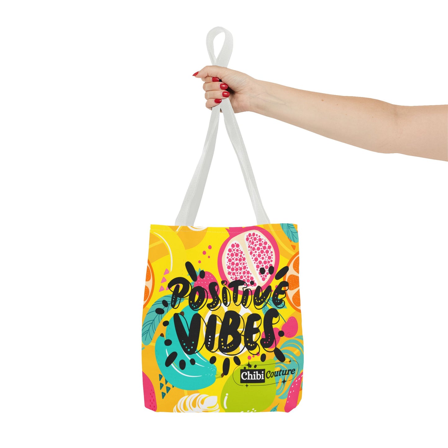 Positive Vibes Chibi Couture Tote Bag