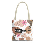 Minimalist Floral Tote Bag-Chibi Couture