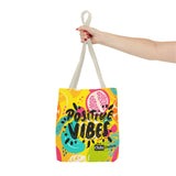 Positive Vibes Chibi Couture Tote Bag