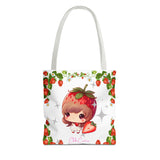 Strawberry Girl Kawaii Tote Bag-Chibi Couture