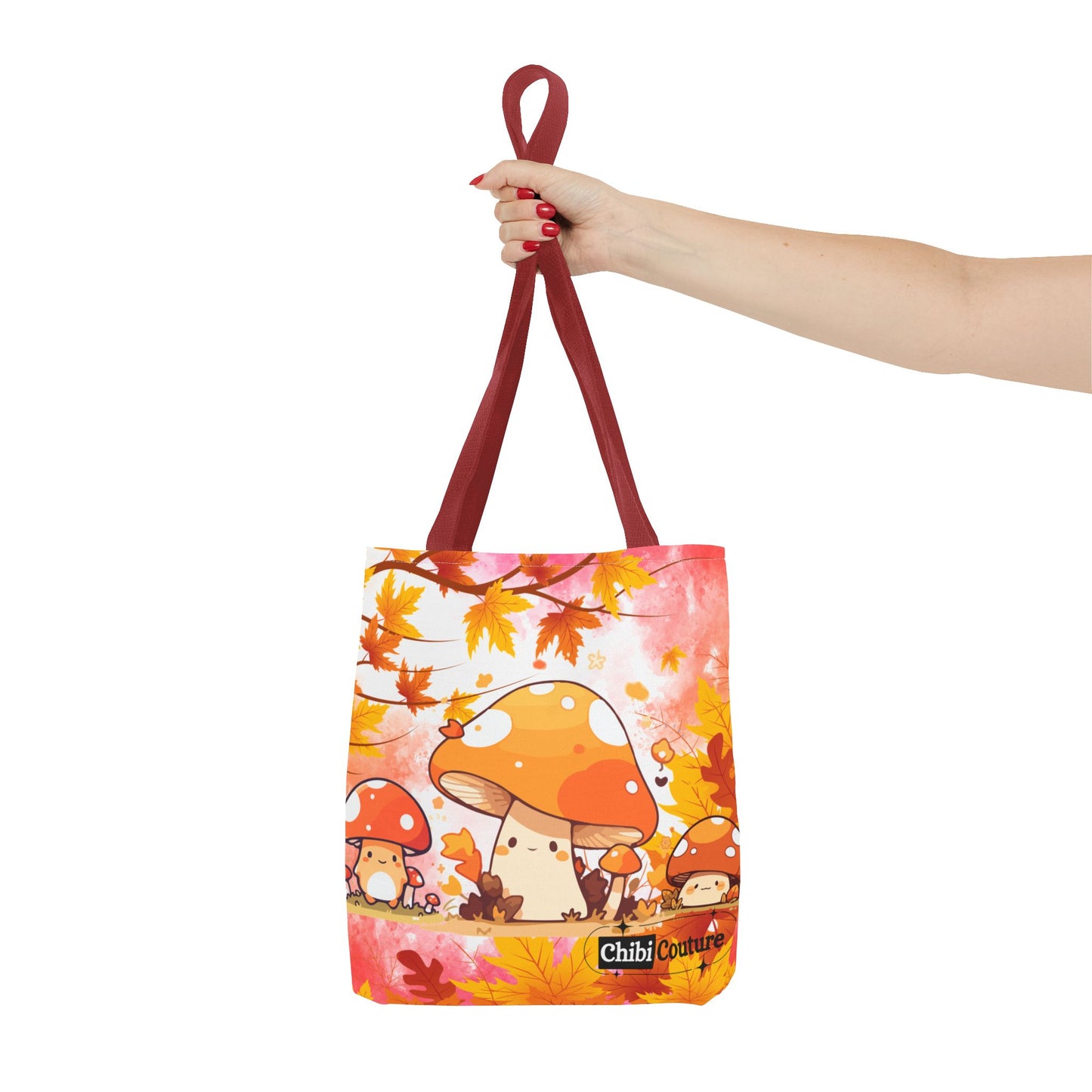 Mushroom Chibi Couture Fantasy Tote Bag