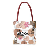 Minimalist Floral Tote Bag-Chibi Couture