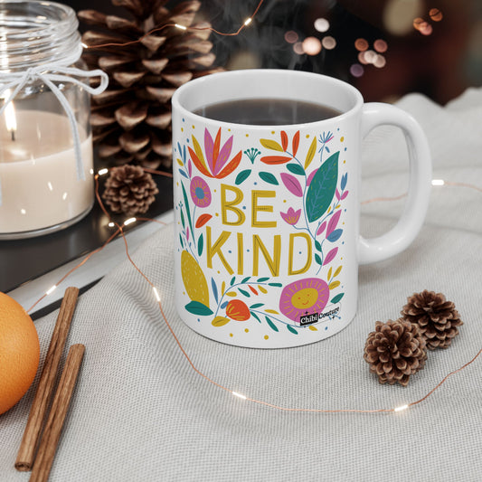 Be Kind Chibi Couture Ceramic Mug, (11oz, 15oz)