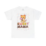 Sweet Mama T-Shirt — Cute Cat with Donut Design | Mother’s Day Gift