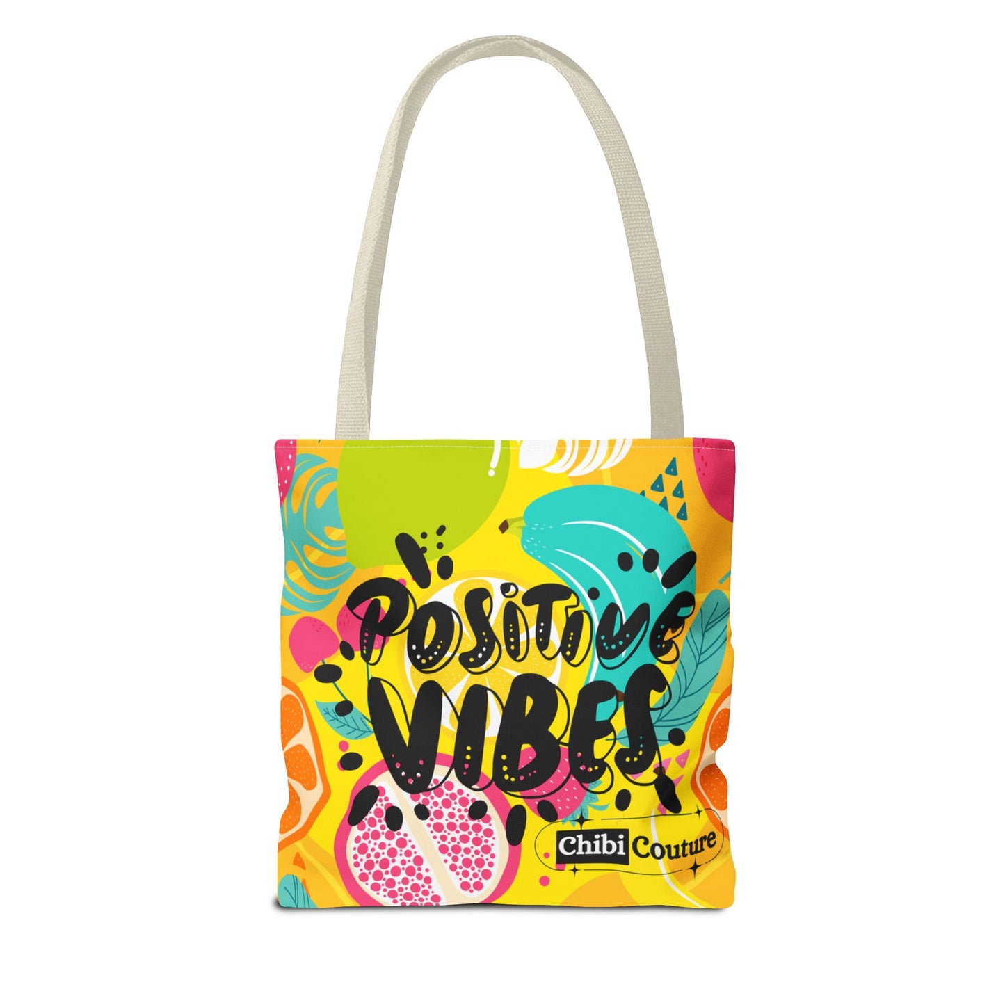 Positive Vibes Chibi Couture Tote Bag