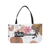 Minimalist Floral Weekender Tote Bag-Chibi Couture