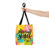Positive Vibes Chibi Couture Tote Bag