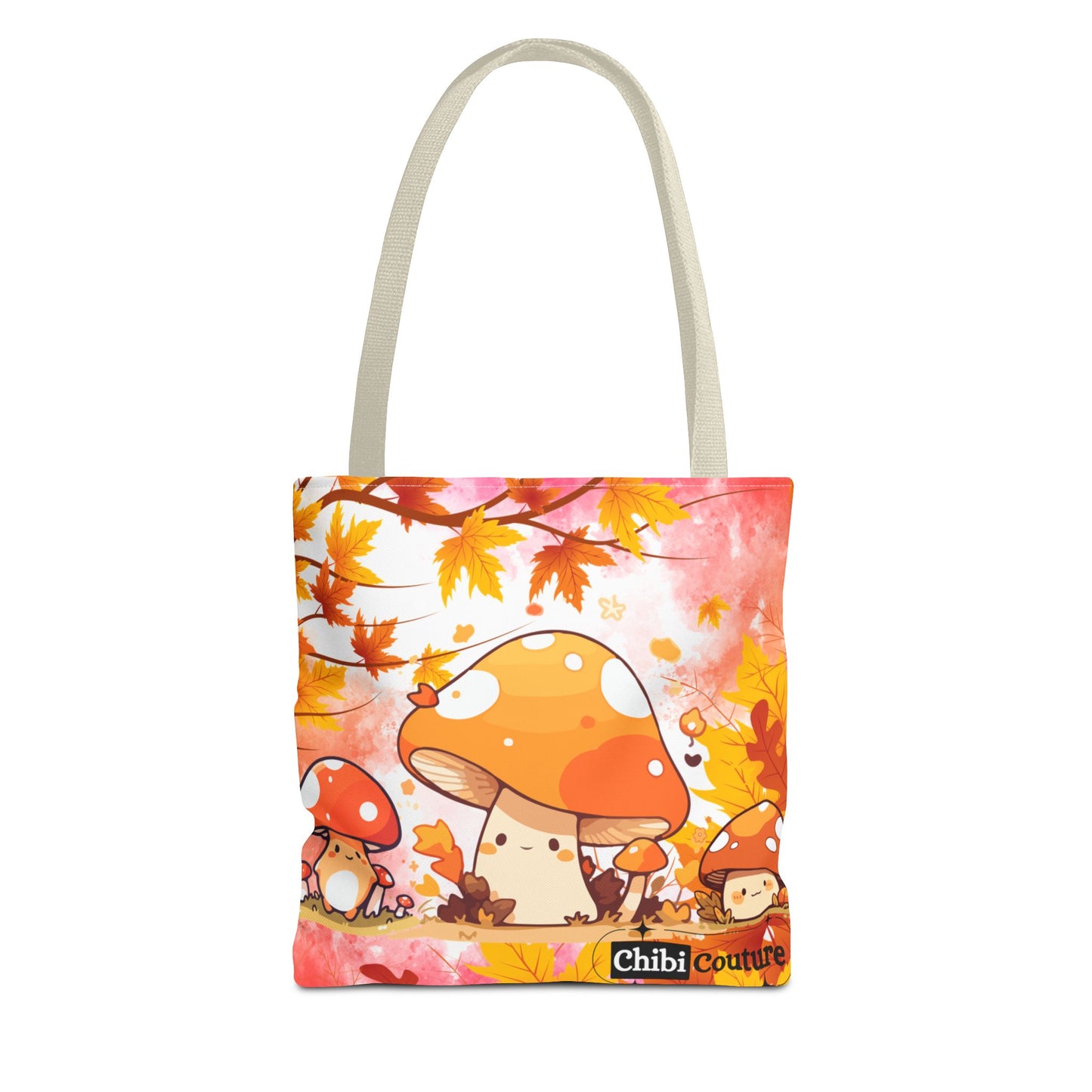 Mushroom Chibi Couture Fantasy Tote Bag