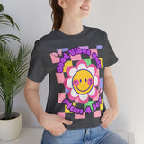 Cheerful Graphic Tee - "Good Vibes Only" Statement, Positive Mood Shirt, Casual Wear, Gifts for Friends, Summer Style