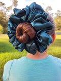 Mako Deep Green XXL Scrunchie-Handcrafted with Care