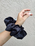 Ayelen Velvet Black XXL Scrunchies-Handcrafted with Care