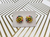 Maya Sunshine Hypoallergenic Earrings-Titanium Ear Post