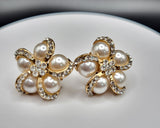 Celeste Faux Pearl Earrings-Handcrafted with Care