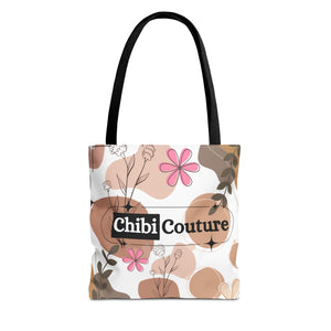 Minimalist Floral Tote Bag-Chibi Couture