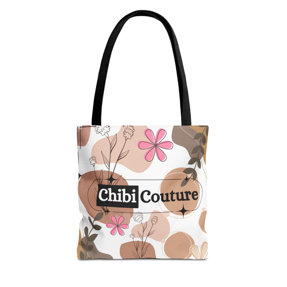 Minimalist Floral Tote Bag-Chibi Couture