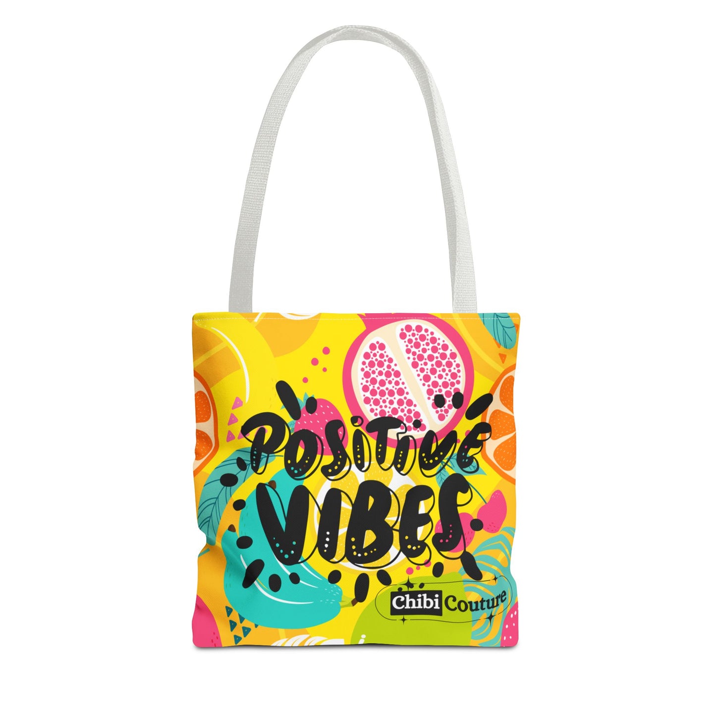 Positive Vibes Chibi Couture Tote Bag