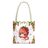 Strawberry Girl Kawaii Tote Bag-Chibi Couture