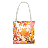 Mushroom Fantasy Tote Bag-Kawaii-Chibi Couture