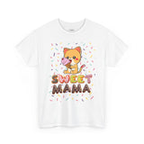 Sweet Mama T-Shirt — Cute Cat with Donut Design | Mother’s Day Gift