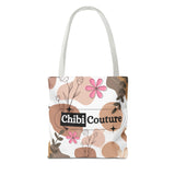 Minimalist Floral Tote Bag-Chibi Couture