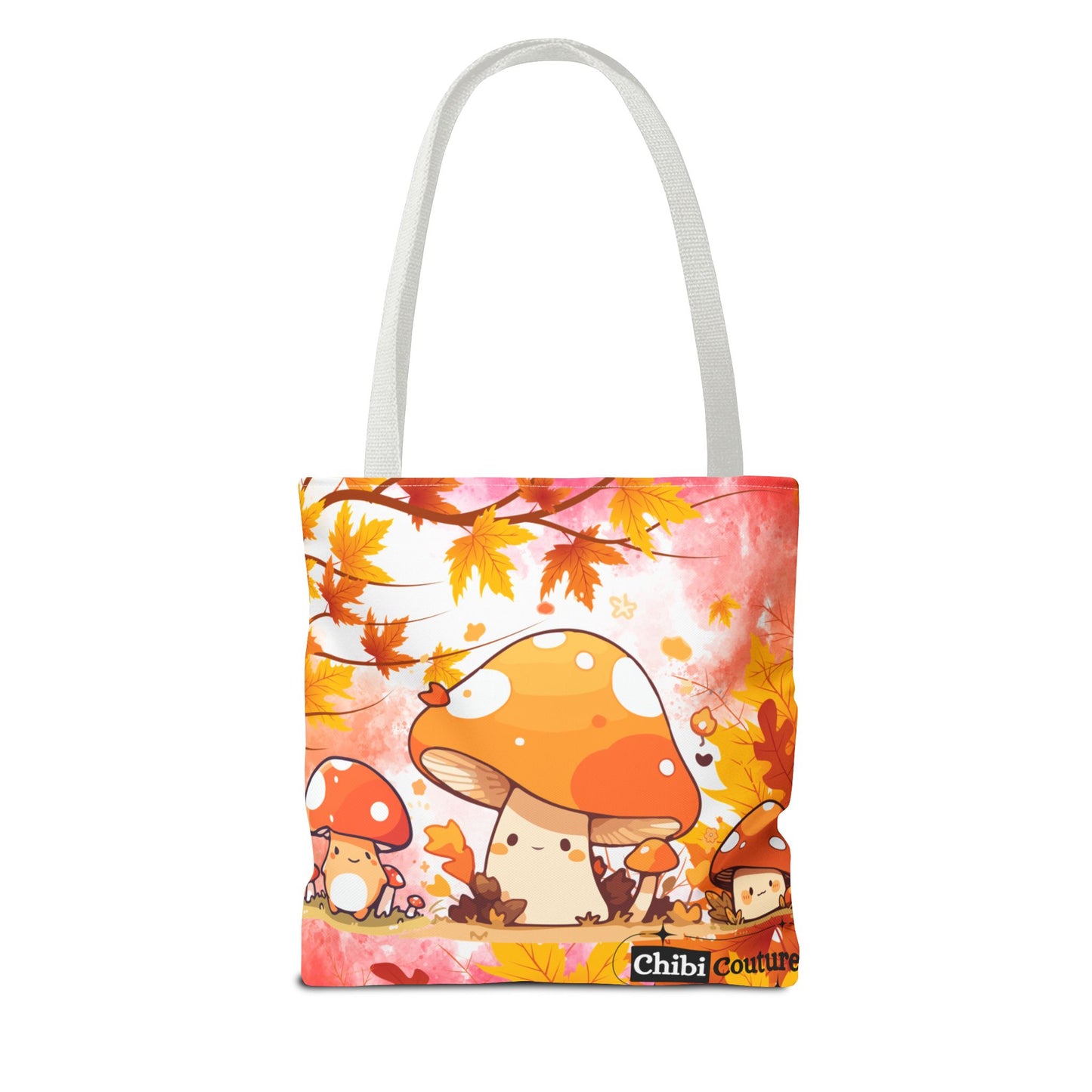 Mushroom Chibi Couture Fantasy Tote Bag