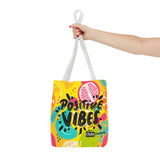 Positive Vibes Chibi Couture Tote Bag