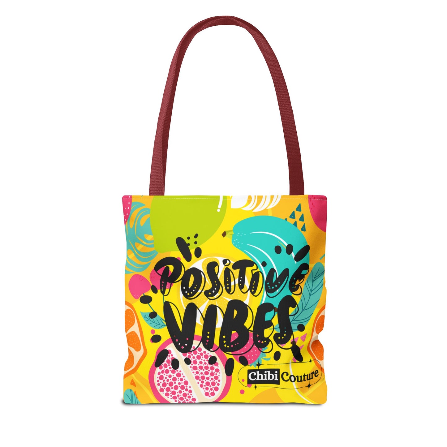 Positive Vibes Chibi Couture Tote Bag