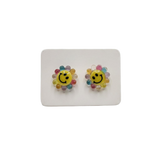 Maya Sunshine Hypoallergenic Earrings-Titanium Ear Post