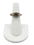 Chepi Chibi Black Beaded Ring