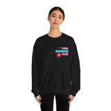 Crewneck Sweatshirt - Cool Mammas Club Tee - Kawaii, Fun, Colorful, Playful Sweater
