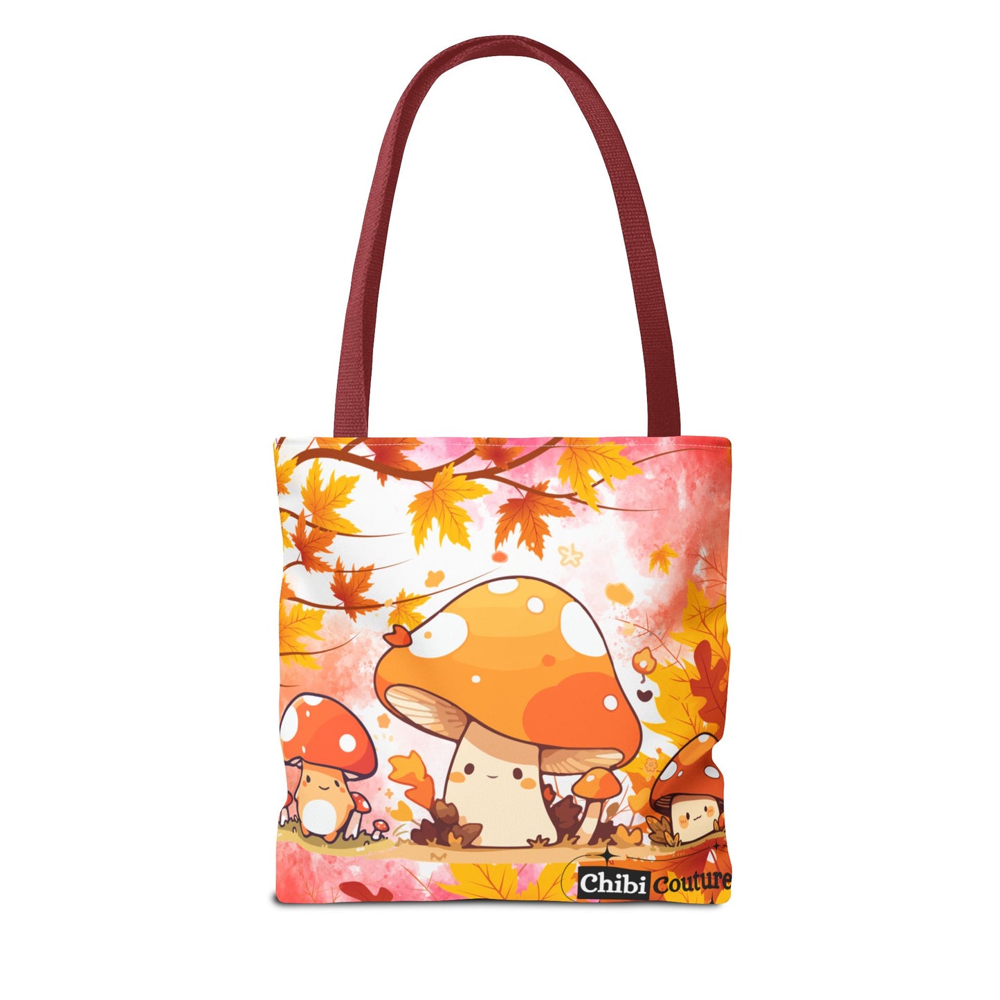 Mushroom Chibi Couture Fantasy Tote Bag