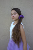 Giselle Mini Velvet Scrunchie-Handcrafted with Care