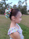 Flora XXL Floral Scrunchie-Handcrafted with Care