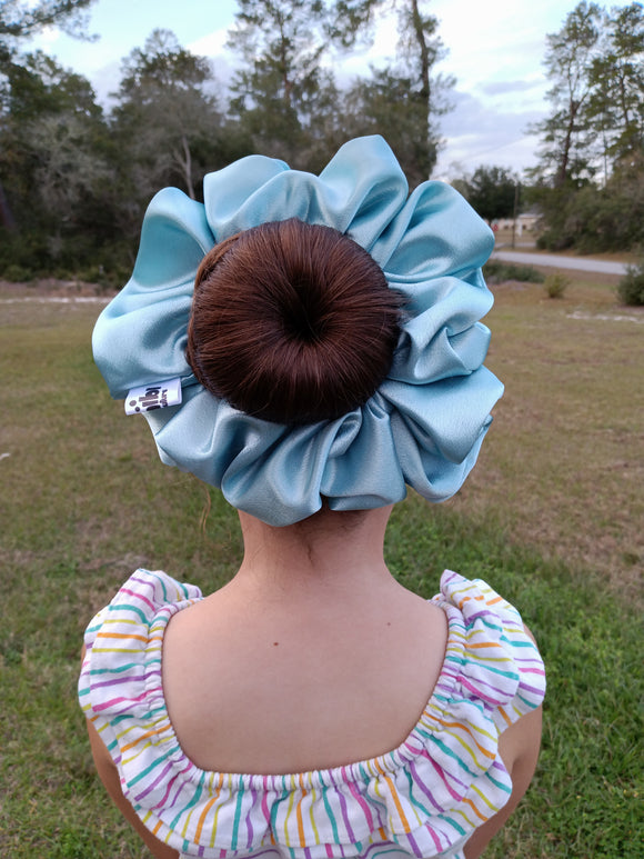 Pastel XXL Satin Scrunchie-Handcrafted with Care
