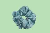Pastel Mini Satin Scrunchie-Handcrafted with Care