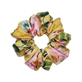 Delilah XXL Golden Floral Scrunchie
