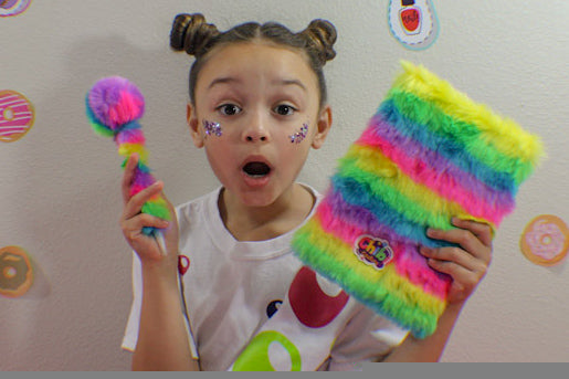 Chibi Rainbow Journal and Pen Set-Limited Edition - Chibi Couture by Isabel Cruz 